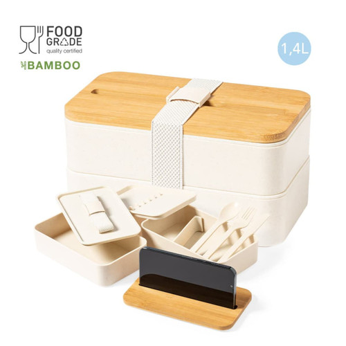 Lunch Box made from veined PP BPA free Food grade certification