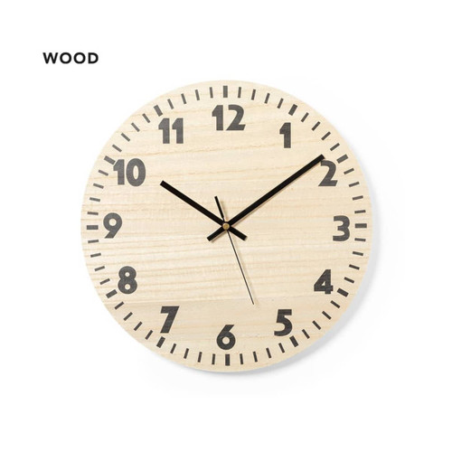 WALL CLOCK made from MDF wood