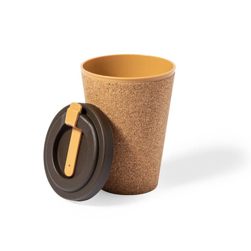 Clontarf Insulated double walled cup made from cork Reusable coffee cup / Mug Eco Friendly