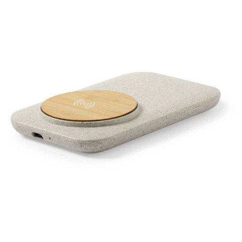 wireless Charger made from wheat straw and bamboo Claudix