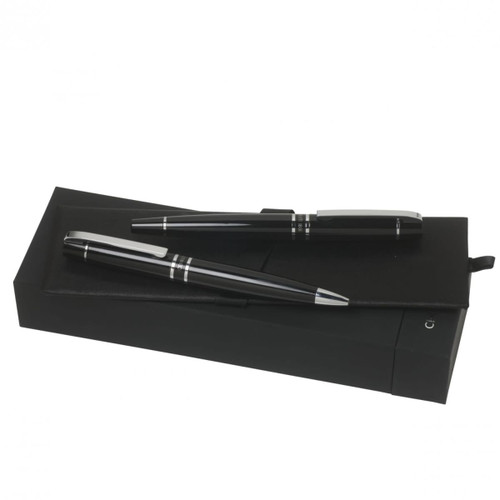 Set Editorial Black (ballpoint pen & rollerball pen)