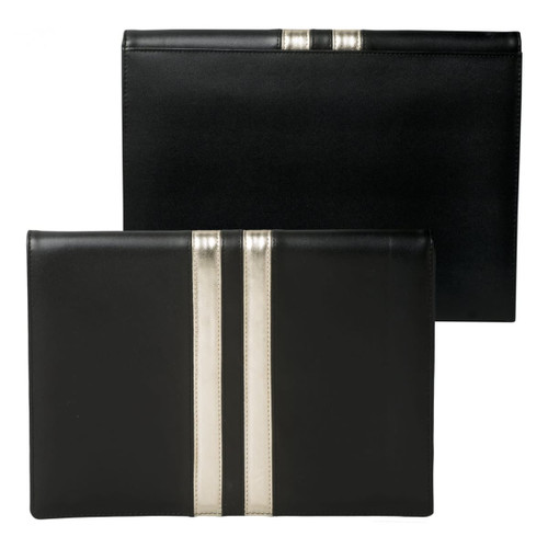 iPad pouch Sienna Black & Gold