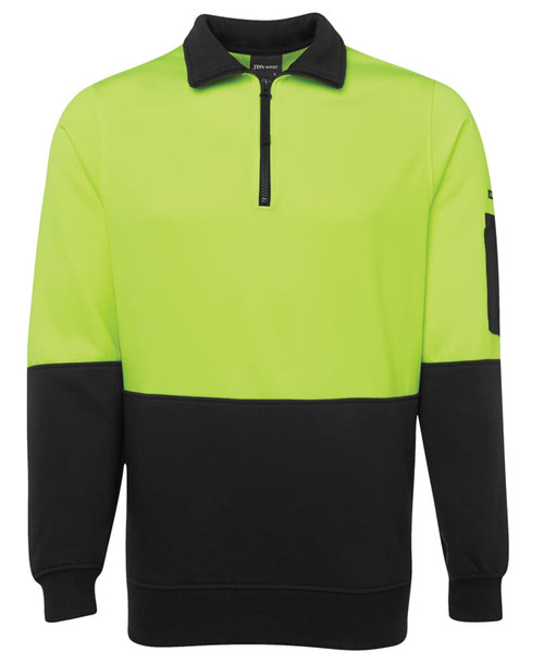 JB's Hi Vis 1/2 Zip Fleecy