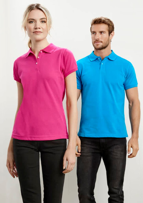 Ladies Neon Polo