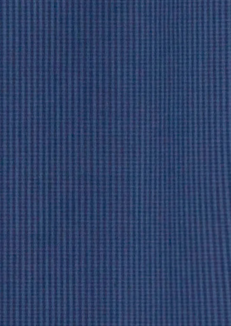 A fabric swatch in a micro check pattern, featuring shades of dark blue.