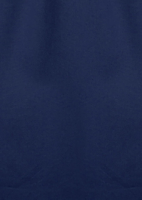 A long sleeve women's work shirt in navy blue with an embroidered logo. Ideal for workwear purposes.
