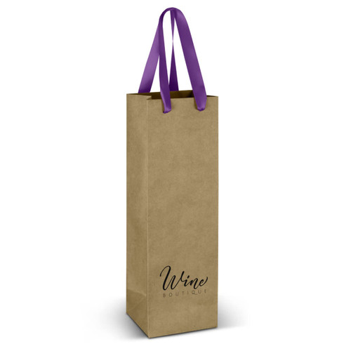 Large Ribbon Handle Paper Bag || 3-125054