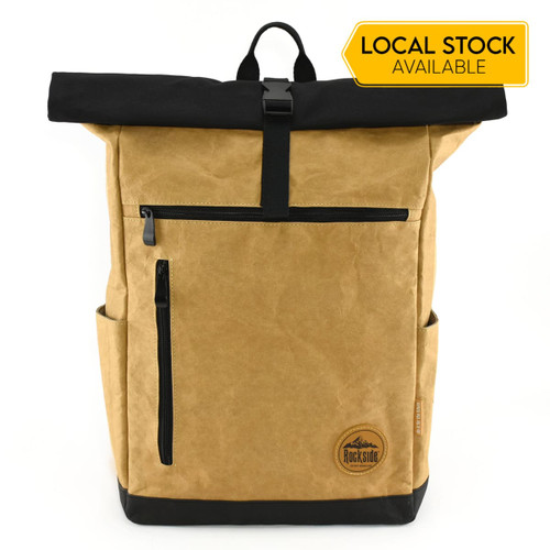 Seaside Kraft Paper Laptop Backpack