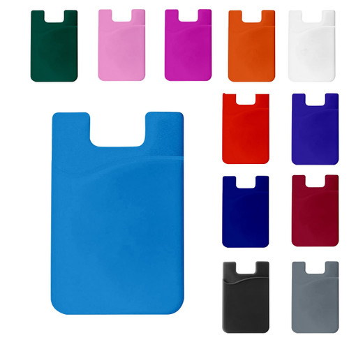 A collection of Smart Wallets in various colours, including blue, green, pink, orange, red, purple, and black. Each features a logo.