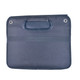 A cargo storage organiser featuring a sturdy fabric exterior, carrying handle, and elastic bands for securing items.
