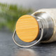 drink bottle stainless steel with bamboo sleeve 600ml Ninvux