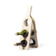 WINE BOTTLE HOLDER holds 3 bottles made from wood