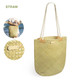 BAG BEDWEY Fashion Tote Bag - Made from Straw
