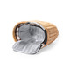 Picnic Basket wicker isothermal inside Halbax