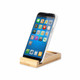 DESK NOTEPAD HOLDER made from bamboo with 80 kraft finish sticky notes ECO FRIENDLY