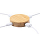 USB HUB 4 ports made from bamboo Lasiar