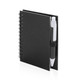 Notebook Smal size . Ring bound covers is recycled cardboard and recycled cardboard pen