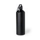 Drink bottle 800ml aluminium finish with carabiner