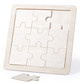 Puzzle wooden jigsaw 9 piece 14.6 x 14.6 x 0.5 cm Sutrox