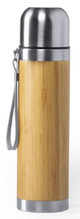 Vacuum Flask made from bamboo and stainless steel 420ml double walled iaky