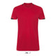 T shirt V neck 100% breathable polyester CLASSICO ADULTS' CONTRAST