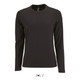 T-shirt long sleeve Women's 100% semi combed ring spun cotton IMPERIAL