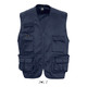 VEST men's Outdoors with 9 pockets polycotton WILD