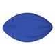 A blue 200mm Spyro football with a smooth surface and rounded shape. It features a logo.