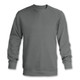 A unisex sweatshirt in a shade of grey, featuring long sleeves and a classic crew neck design.
