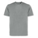 A grey men's T-shirt with a crew neck, short sleeves, and a plain design. It features a logo.
