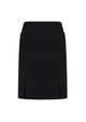 Womens Siena Front Pleat Detail Straight Skirt