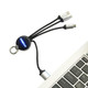 Round Shaped Light Up Charging Cable