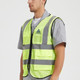 Unisex Adults Hi-Vis Vest With Reflective Tapes and Functional Pockets