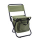 Adult Foldable Camping Chair with Cooler Bag