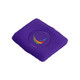 A purple Terry Sport Wristband featuring a circular design with a logo in the centre.