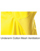 Ladies' Hi-Vis L/S Safety Shirt 3M Tape