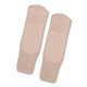 Fluffy grip socks in a soft beige colour, featuring a textured surface for added grip. Includes a logo.