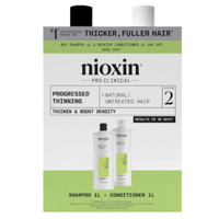 Nioxin System 2 Shampoo & Conditioner 1L Duo