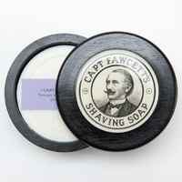 Captain Fawcett Luxurious Shaving Soap in Wooden Bowl 110g Captain Fawcett Luxurious Shaving Soap in Wooden Bowl 110g