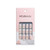 MCoBeauty Press-On Nails French Manicure - Medium Nails