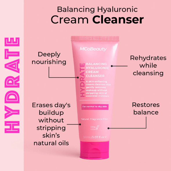 MCoBeauty Balancing Hyaluronic Cream Cleanser 150ml