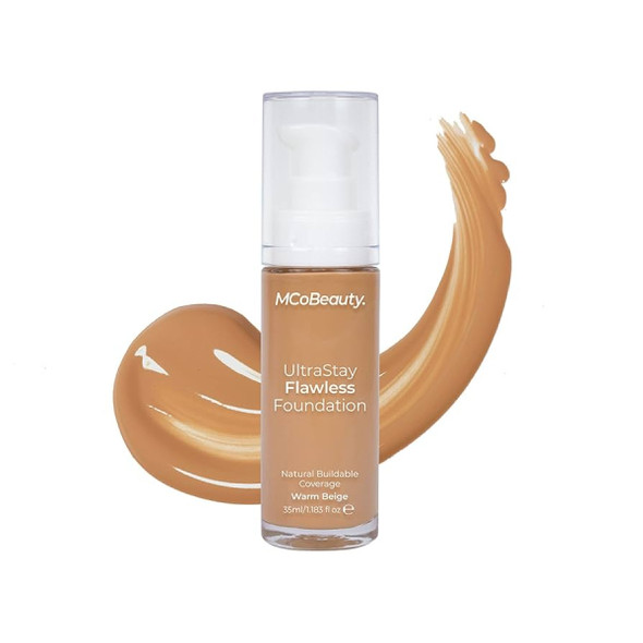MCoBeauty UltraStay Flawless Foundation Warm Beige MCoBeauty UltraStay Flawless Foundation Warm Beige
