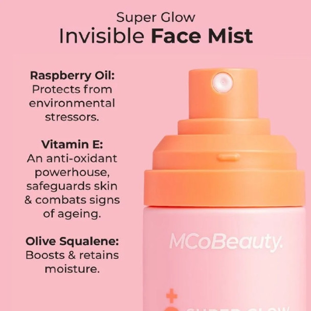 MCoBeauty Super Glow Invisible 3-in-1 Face Mist SPF50+