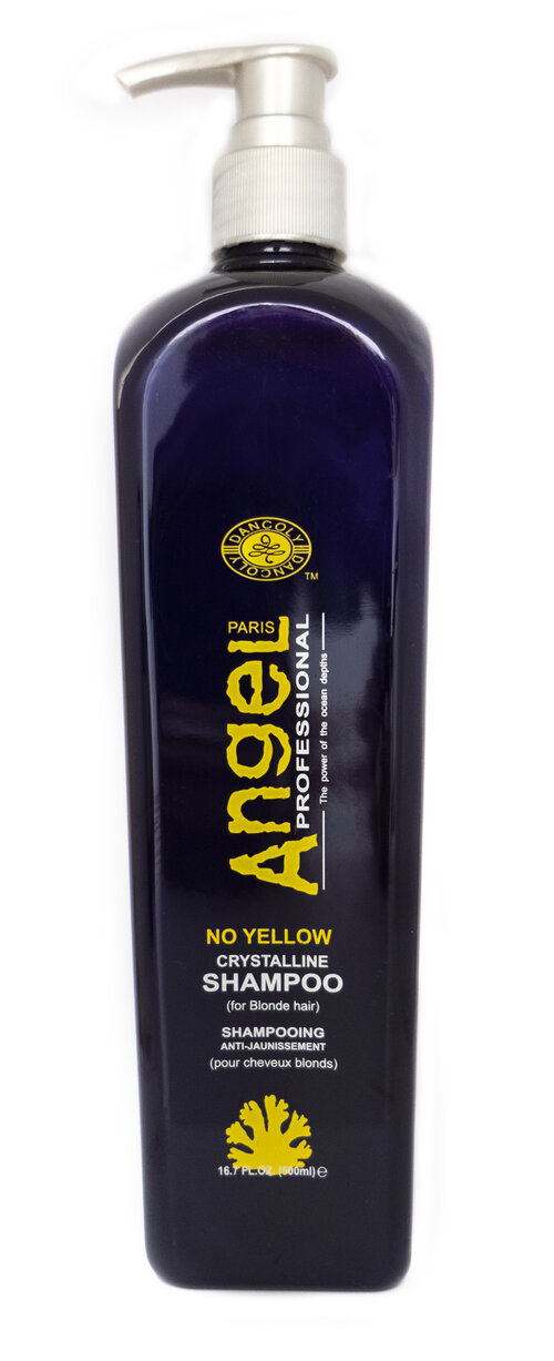 detail direkte vejkryds Angel Professional No Yellow Crystalline Shampoo 500ml - Hair Plus