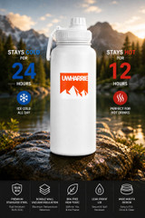 UWHARRIE 32 OZ EXFIL DOUBLE WALL VACUUM INSULATED WATER BOTTLE