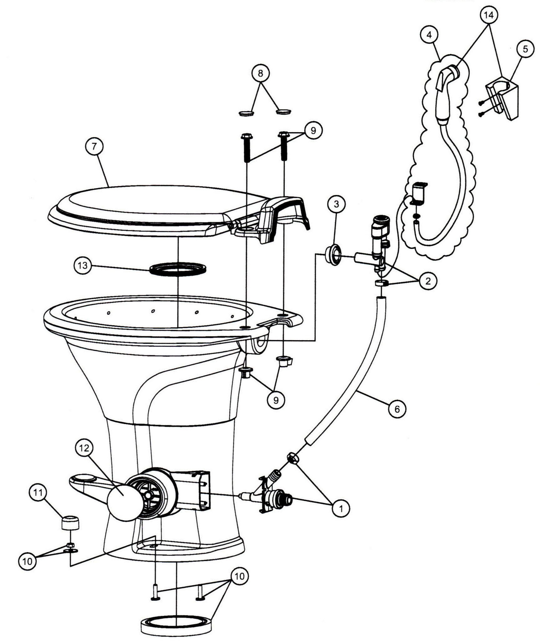 Dometic 310 Toilet Parts Breakdown Guide