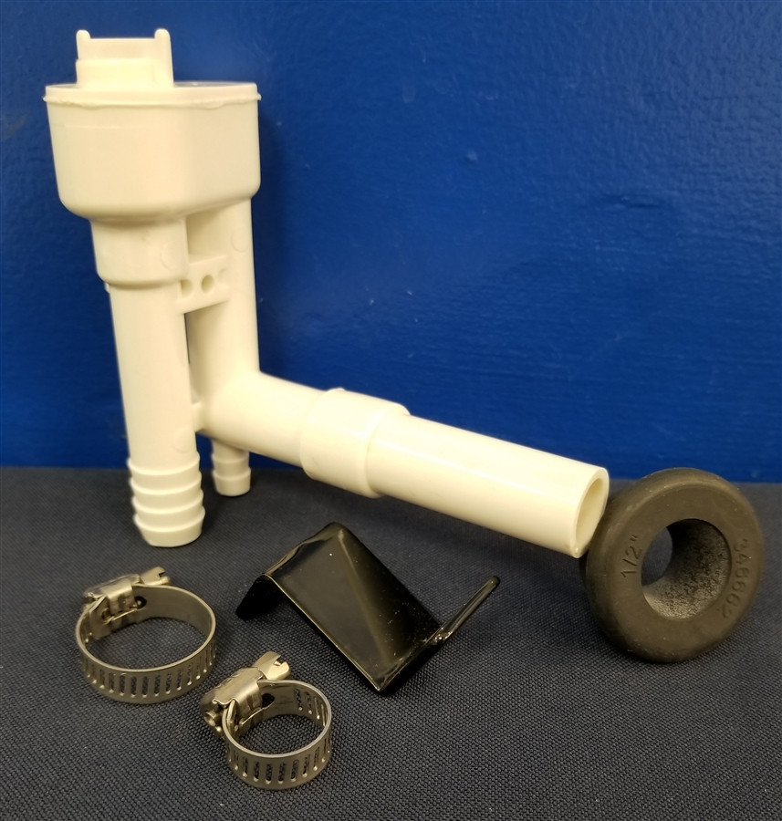 Vacuum Breaker w/ sprayer Diverter Port, Lg Marine Sanitation & Supply