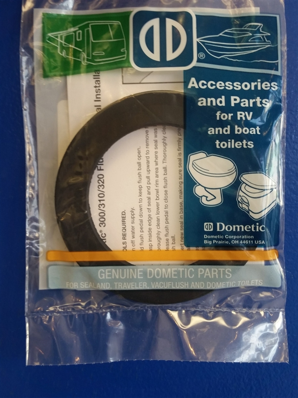 Dometic Flush Ball Seal Kit for 300 Series Toilets