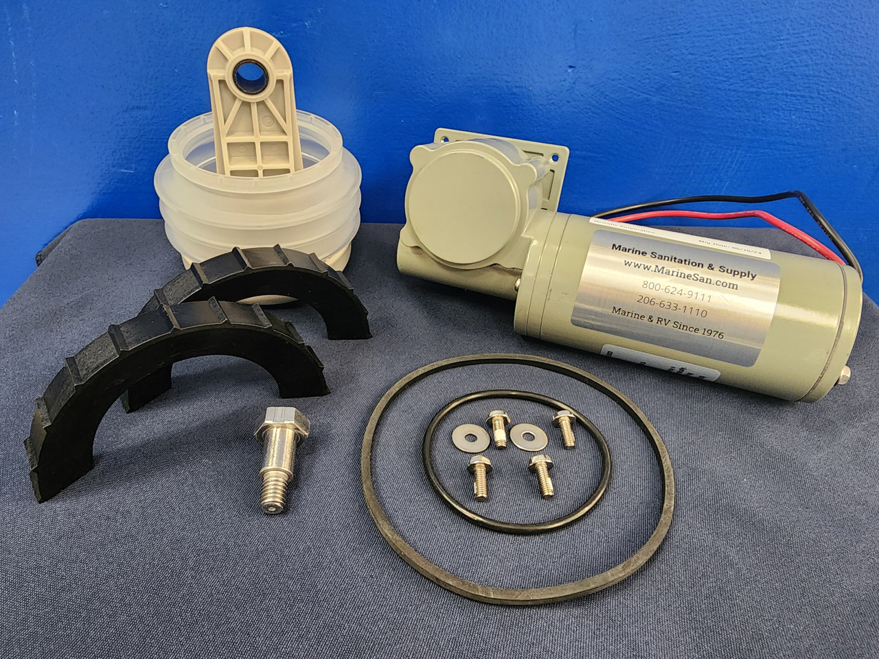 VacuFlush Pump Motor Kit -24v - Marine Sanitation & Supply