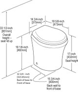 MasterFlush 8940 (timed panel), Tall 304894020 Dometic